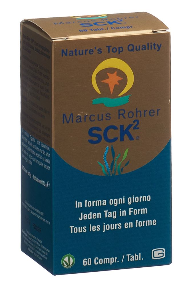 MARCUS ROHRER Spirulina SCK2 Tabl (neu) Glasfl 60 Stk