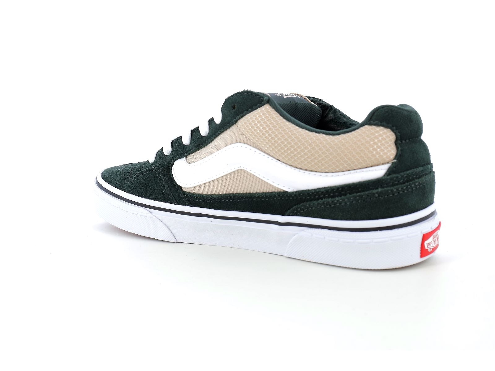 Vans-MN CALDRONE Matières combinées Beige Olive