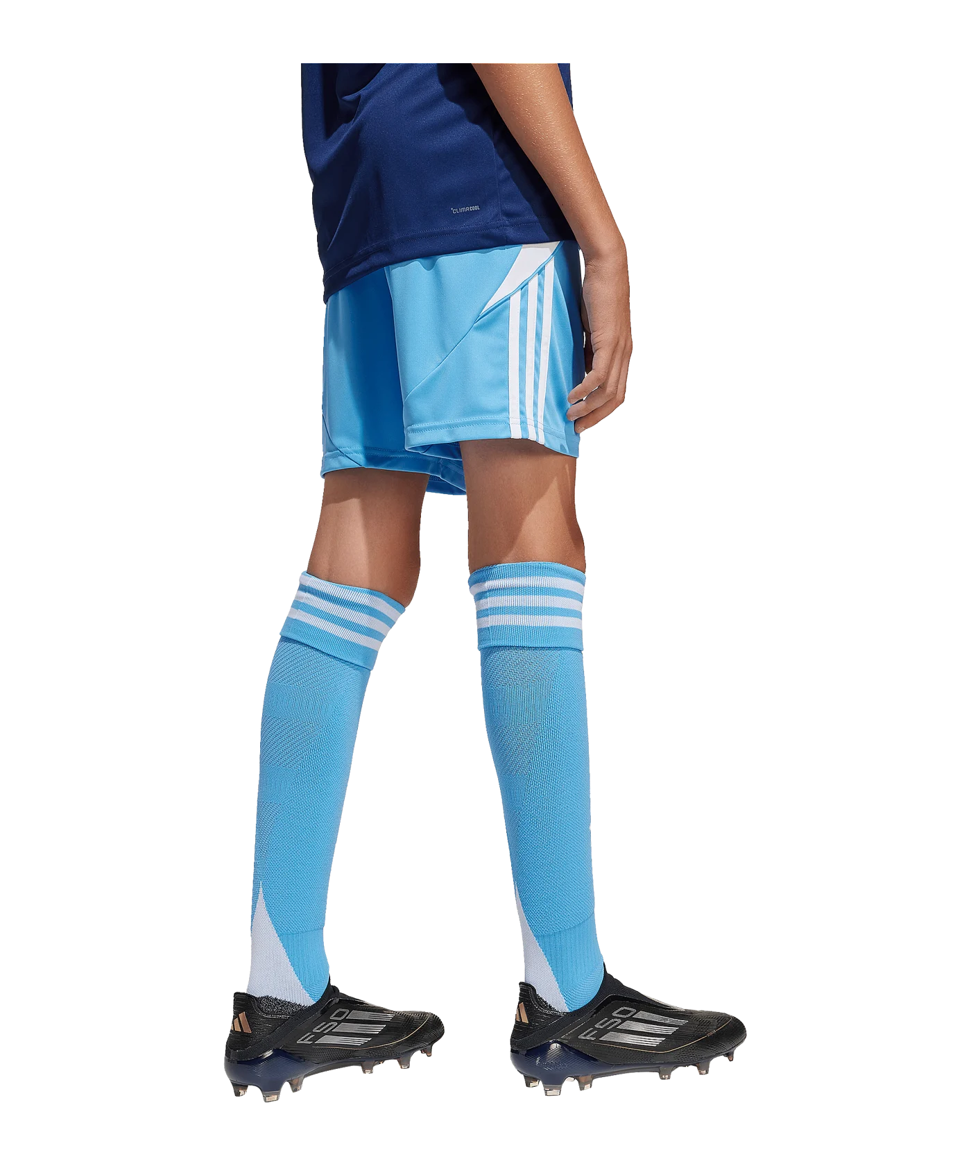adidas Tiro 25 Short Kids Blau