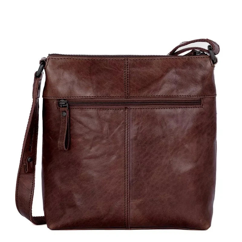 Spikes & Sparrow Bronco Crossbody Deborah Dark Brown