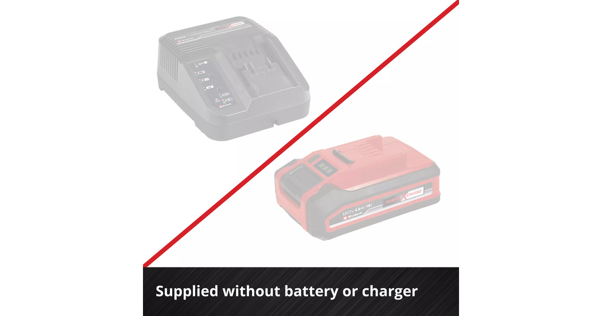 EINHELLAccu Telescoop Heggenschaar GP-HH 18/50 Li T BL-Solo  (Rood/zwart, Accu en oplader niet inbegrepen)