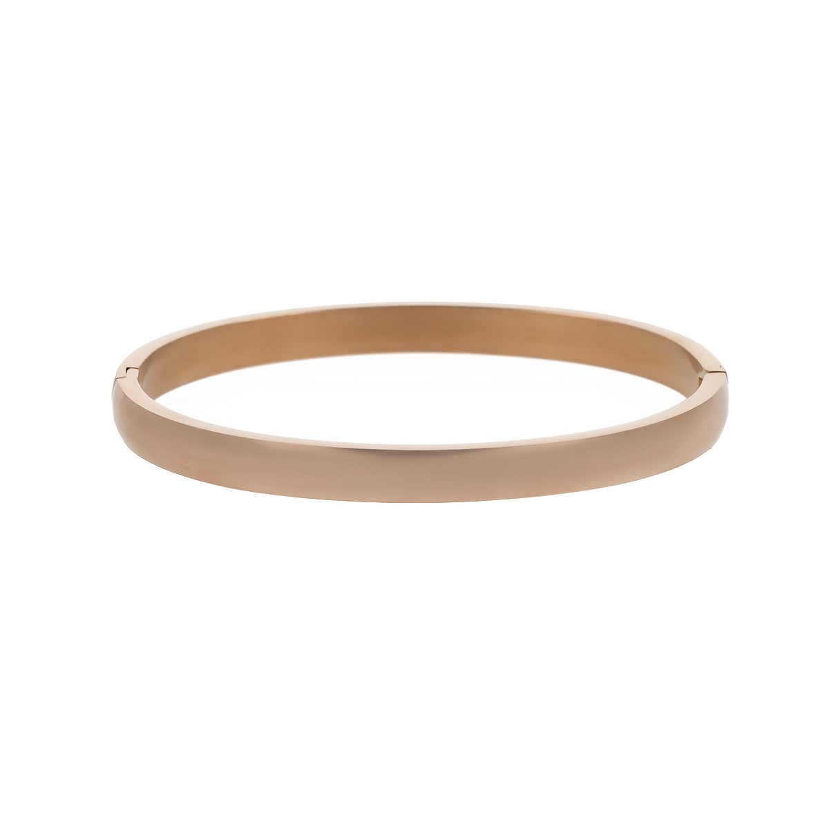 Bracelet jonc acier rose 60MM