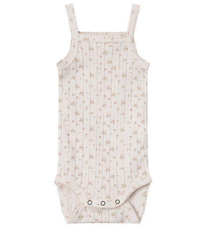 Lil Atelier Body u/æ - NbfRachello - Lilac Ash m. Blomster