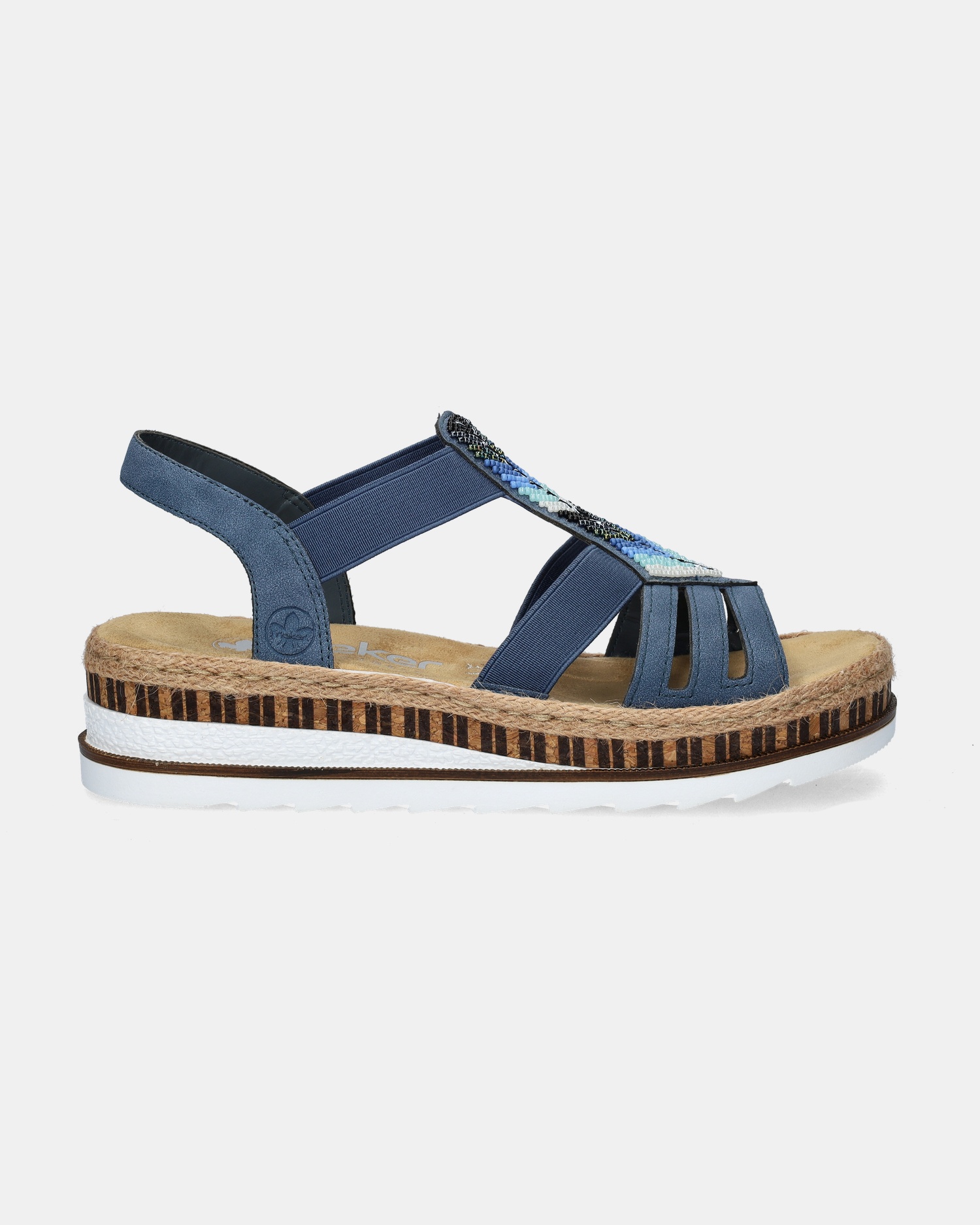 Rieker Sandalen  - blauw