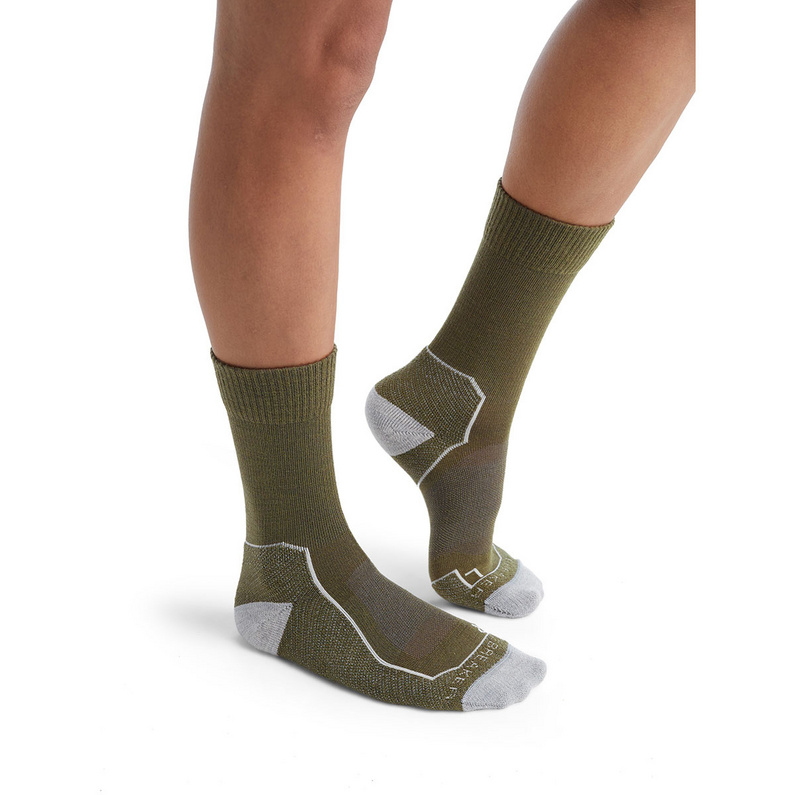 Icebreaker Damen Hike+ Light Crew Socken