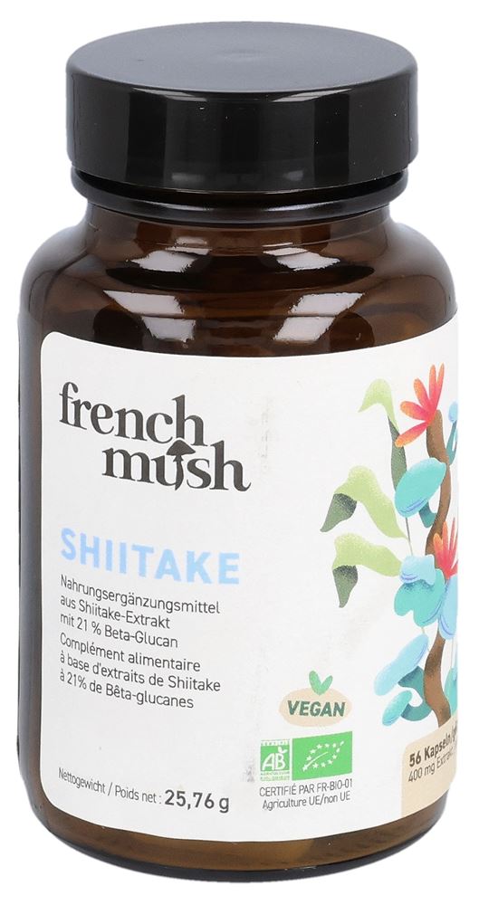 FRENCH MUSH Shiitake Kaps Ds 56 Stk