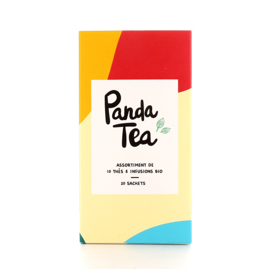 Panda Tea Assortiment thés et infusions bio - 10 variétés