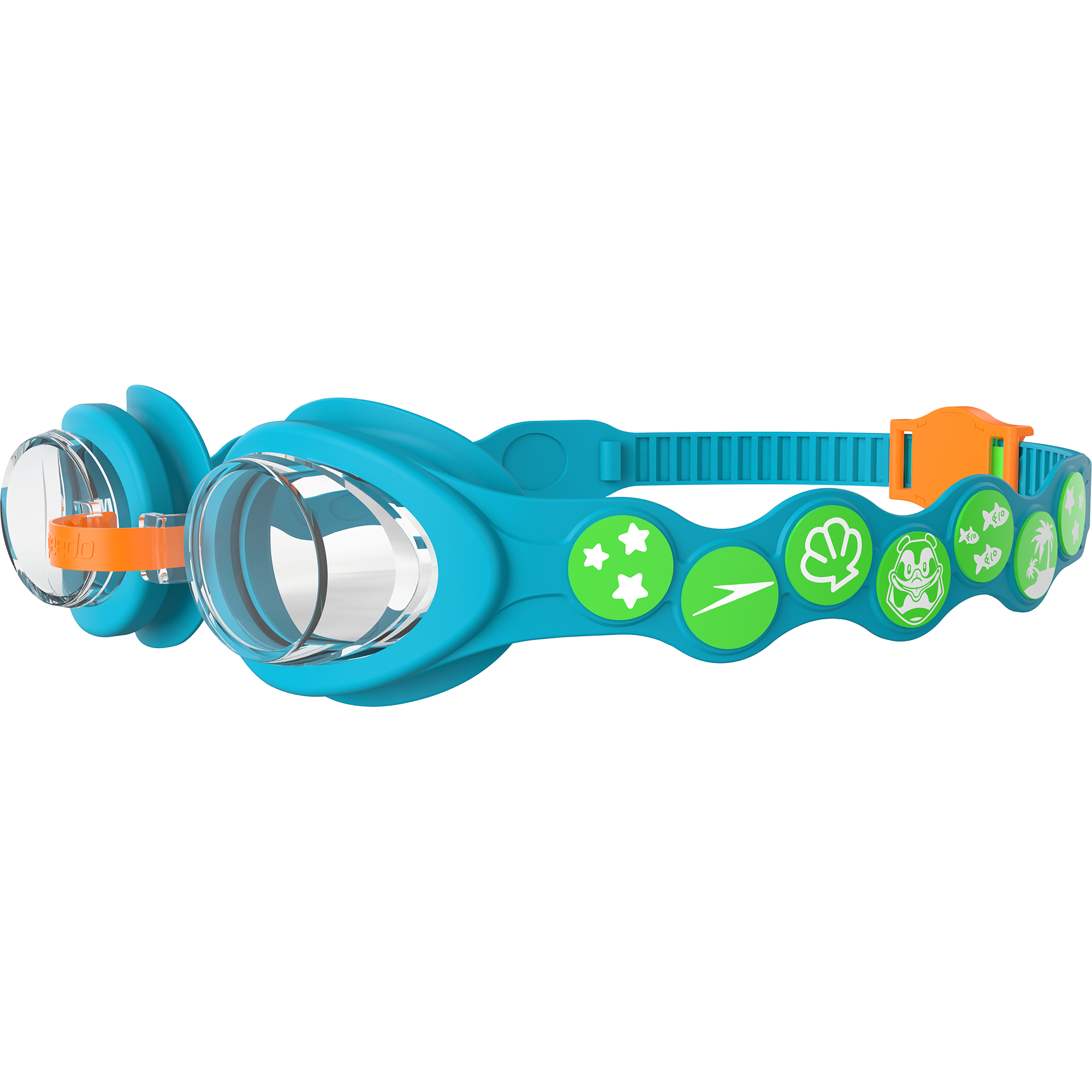 Speedo Infant Spot Schwimmbrille Kinder blau