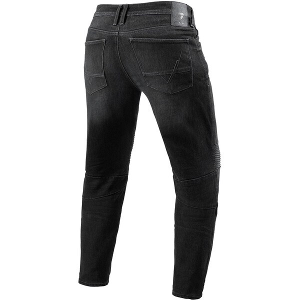 Rev'it - Jean Moto 2 TF - court Gris Foncé