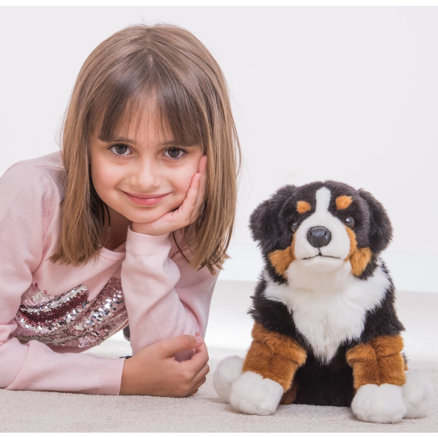 Teddy HERMANN® Berner Sennenhund sitzend, 29 cm