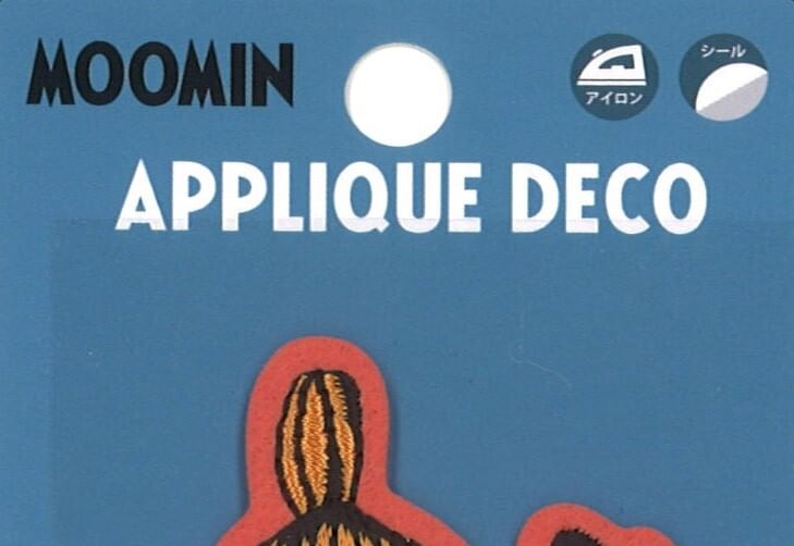 S&C Corporation - MOOMIN Applique Deco Sticker (Little My)