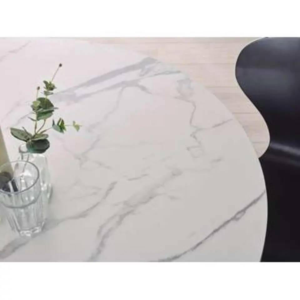 ODEON - Eettafel - Wit - 120 x 120 cm - MDF