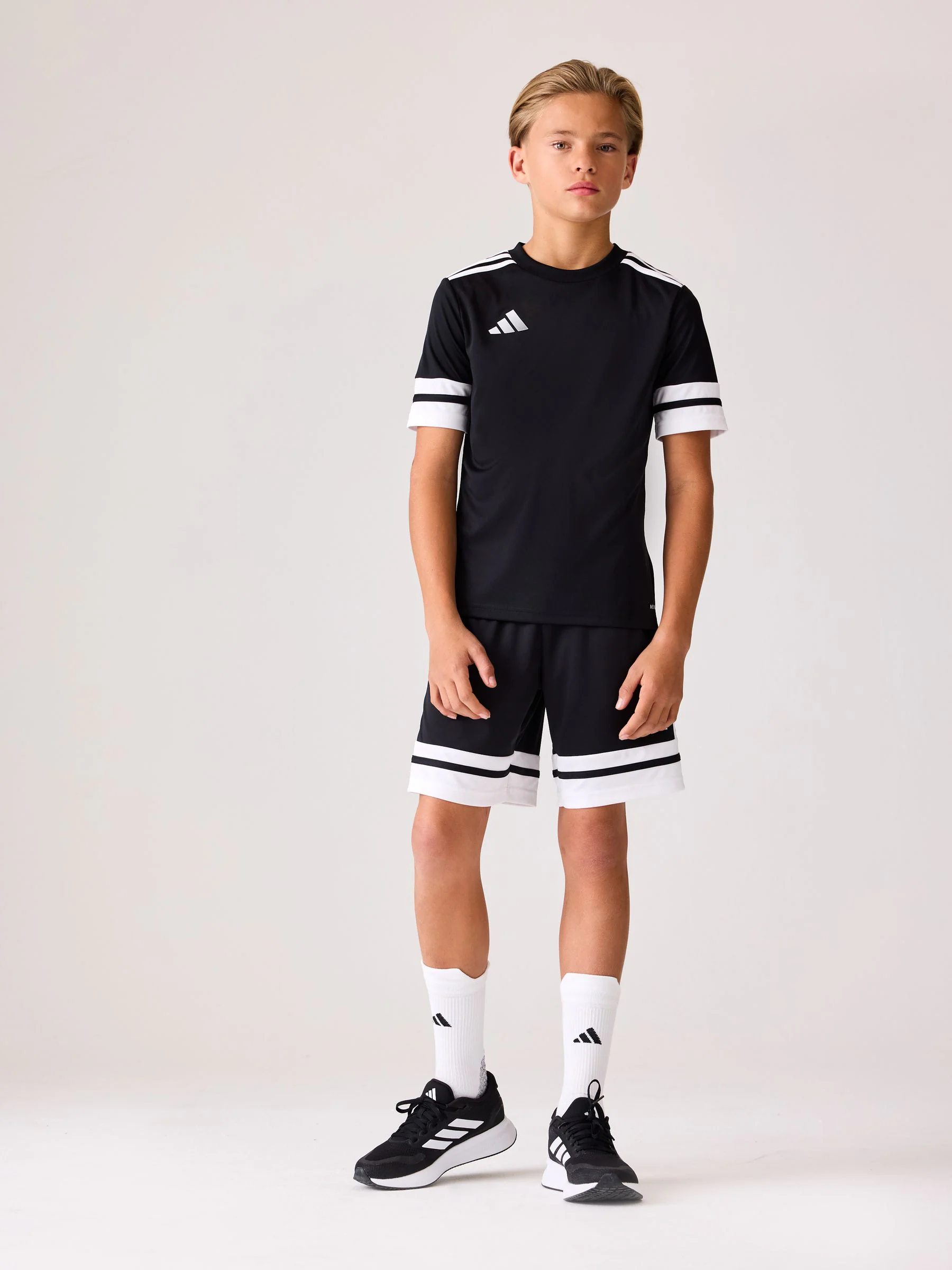 Zwart/wit - adidas Squadra 25 kinderjersey