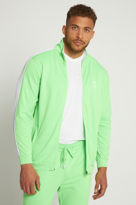 JAY-PI Trainingsjacke, Fitness, Stehkragen, bis 8 XL