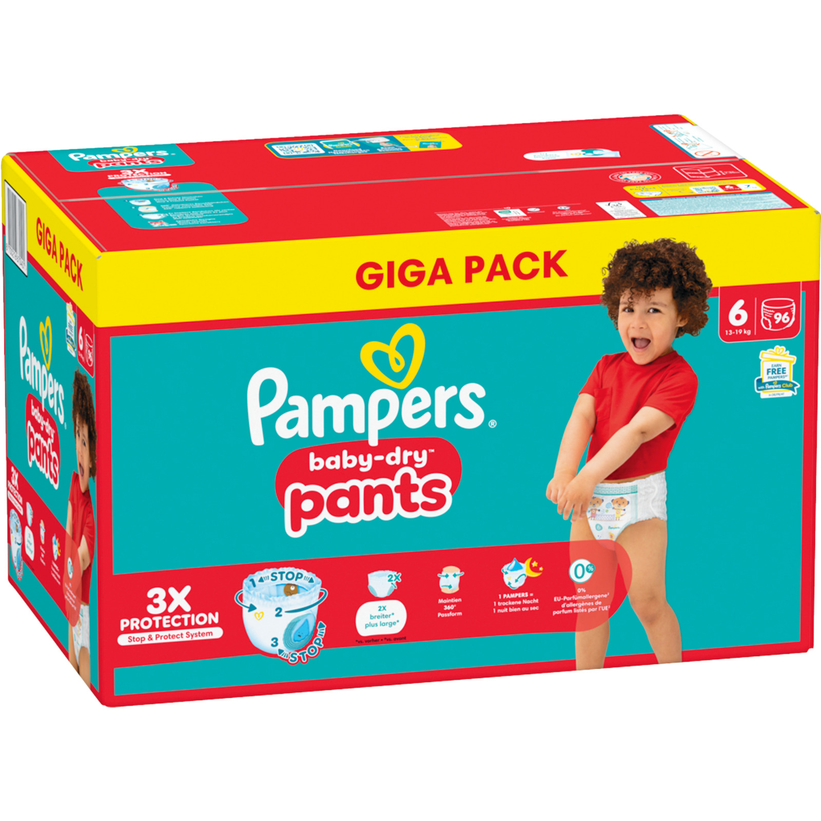 Pampers Dry Pants Grösse 6 96 Windeln