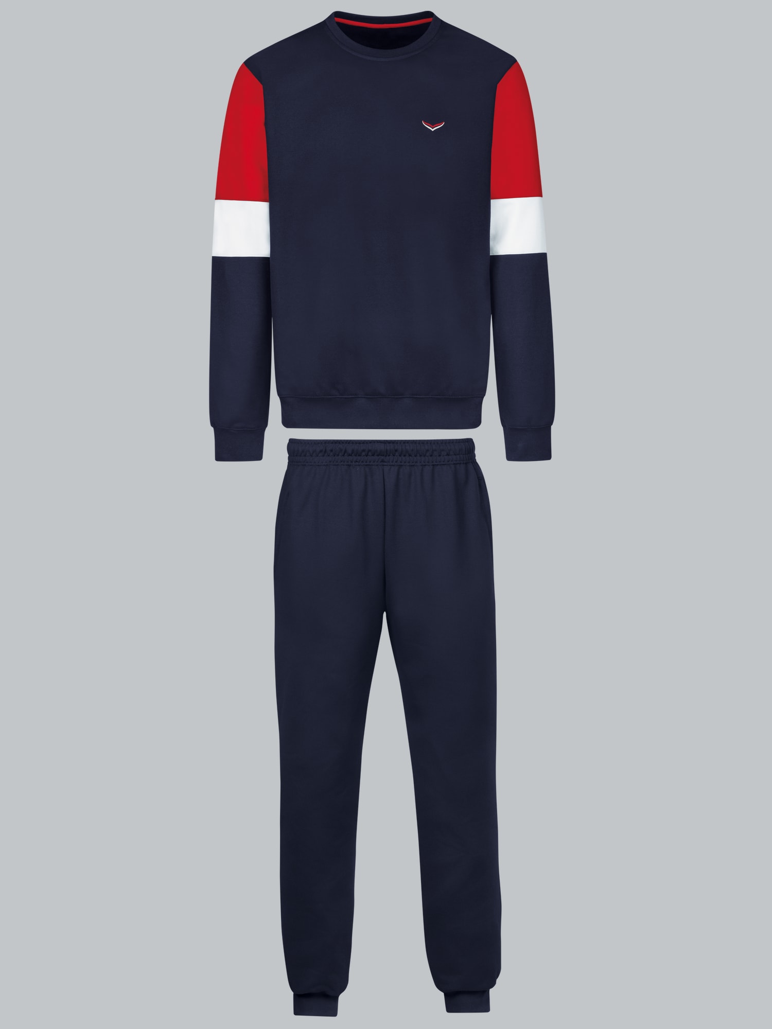 Klassischer Jogginganzug Navy