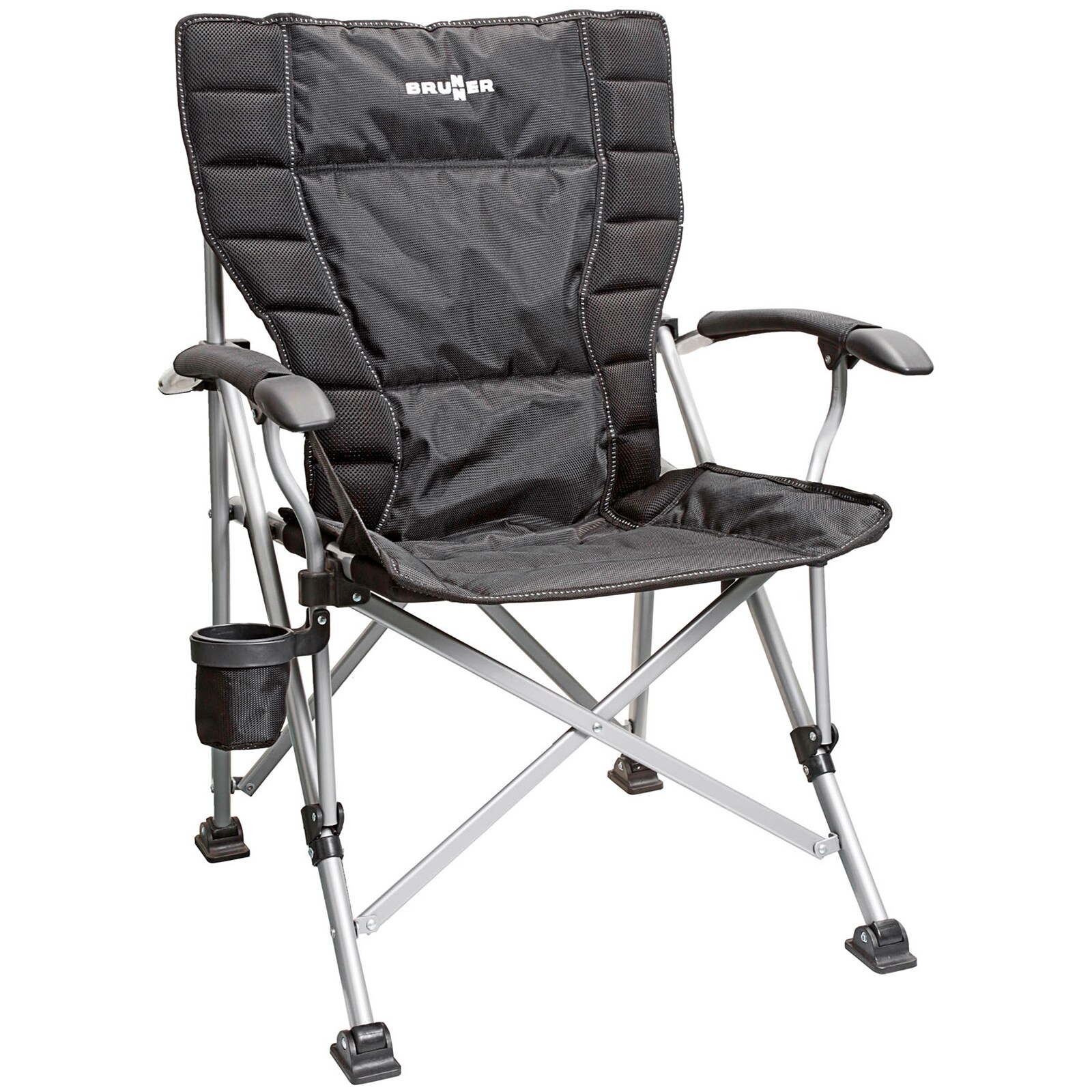 BRUNNER Camping Stuhl Raptor NG 2.0 Garten Klapp Sessel 3D-Polster Stahl 120 kg