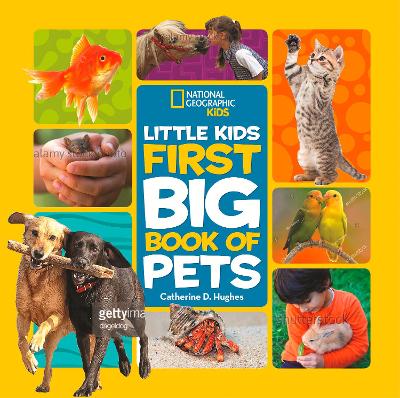 Little Kids First Big Book of Pets - National Geographic Kids (Hardback)