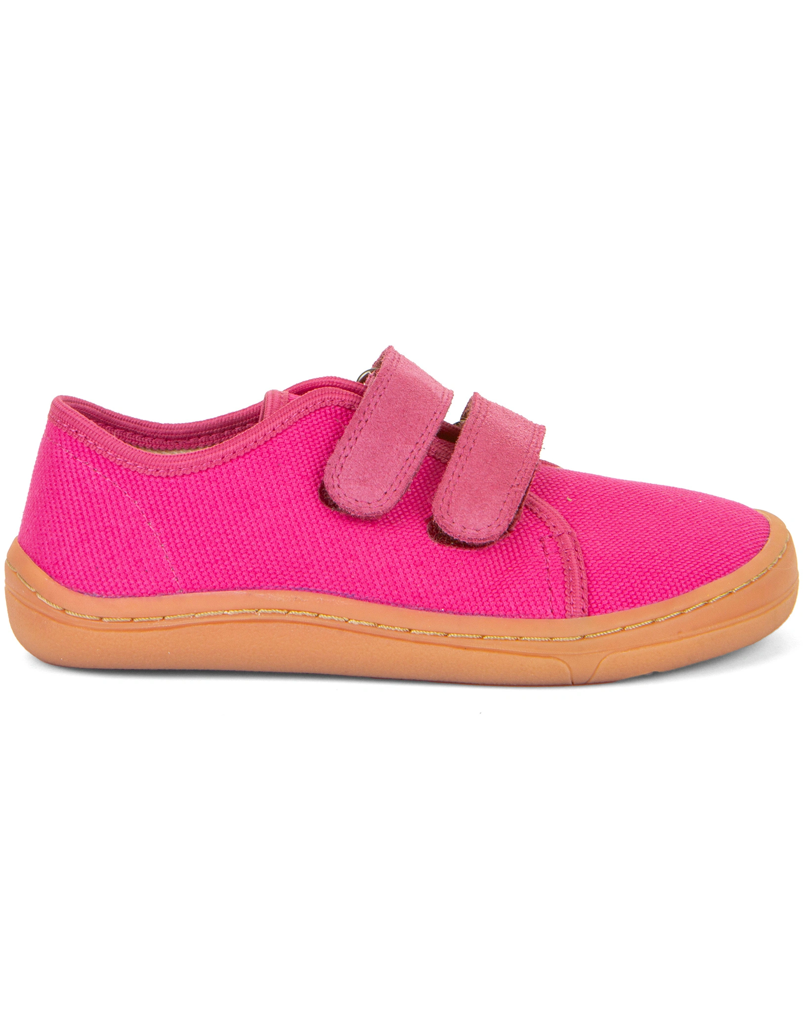 Klett-Halbschuhe CANVAS in fuxia
