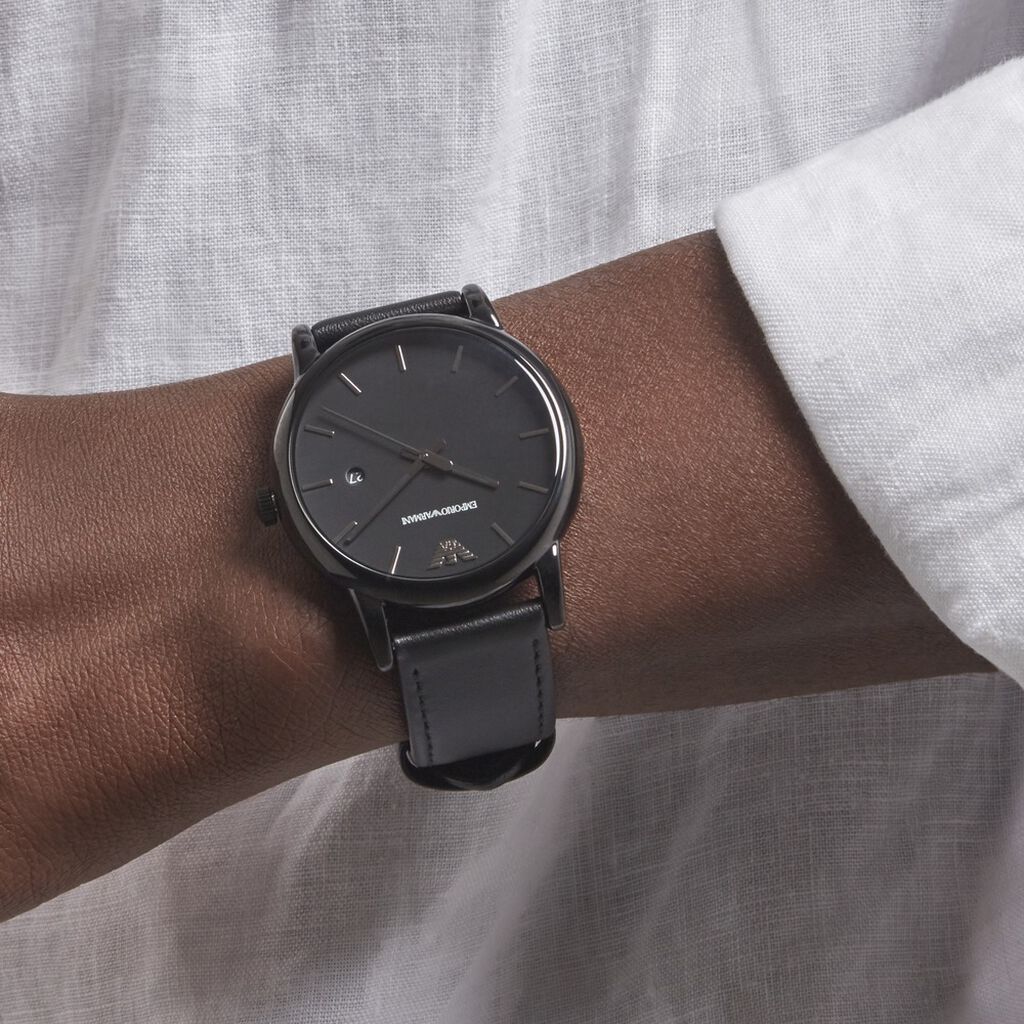 Montre Emporio Armani Noir