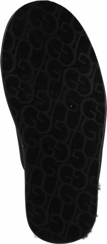 UGG Mannen Suède Harde zool Pantoffels open Sloffen 1123660 Zwart
