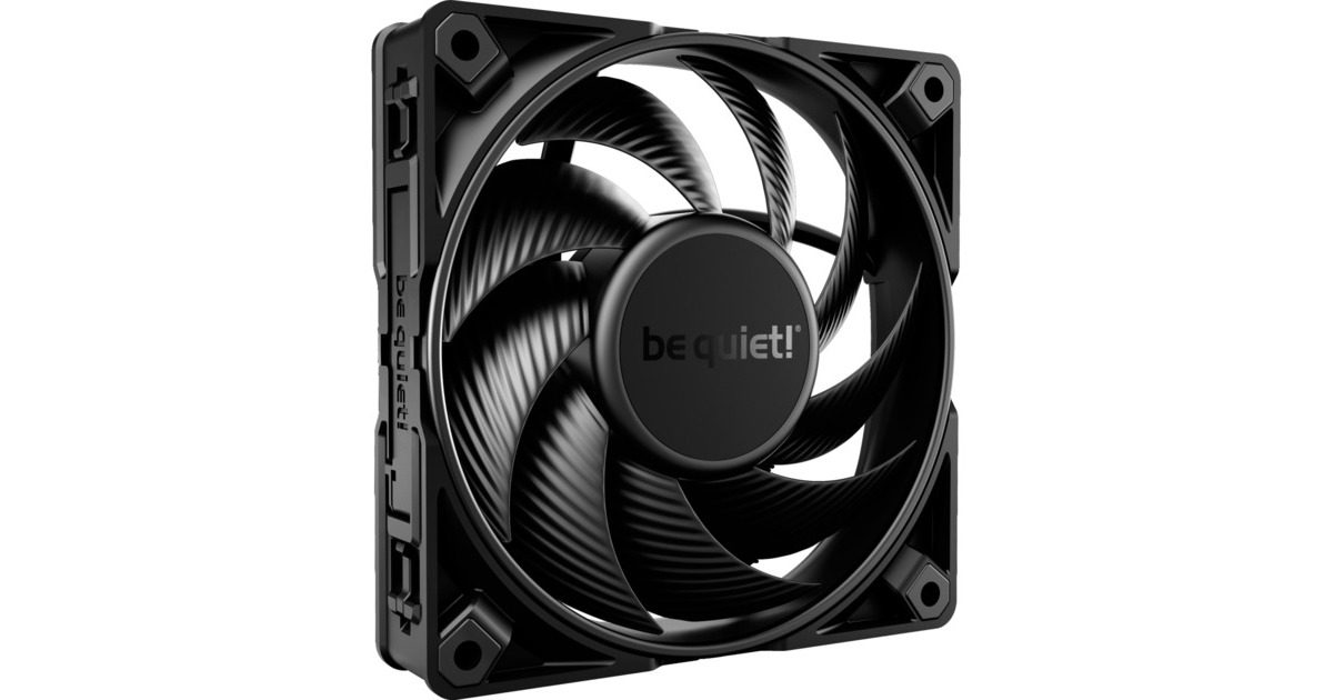 be quiet!Silent Wings Pro 4 PWM case fan  (Zwart, 120 x 120 x 25 mm)