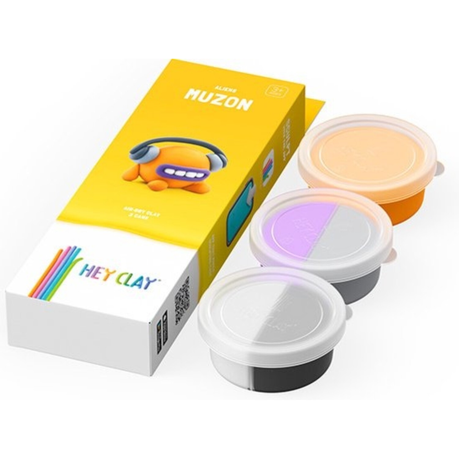 Hey Clay | Muzon | 3 Cans Boetseerklei