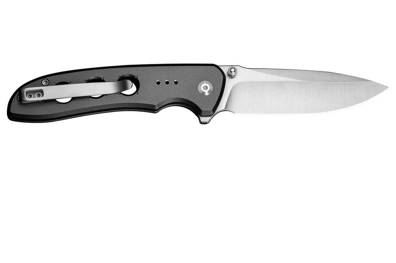 Civivi Hyperpulse C23087A-3 Satin 14C28N, Gray Aluminium, zakmes