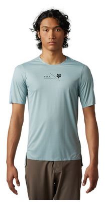Maillot Manches Courtes Fox Flexair Pro Gunmetal Bleu