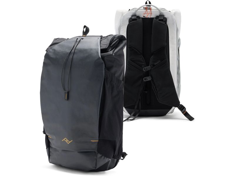 Peak Design Fotorucksack Outdoor-Rucksack 25L – Rot Leichter, rahmenloser Tagesrucksack