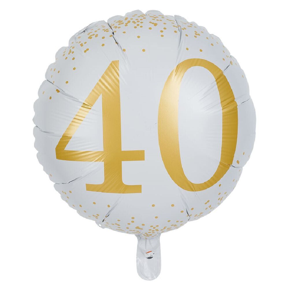 Ballon alu 40 ans Ø46cm