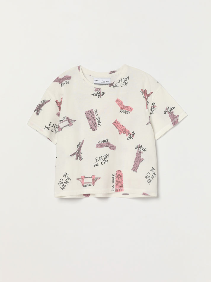 Conjunto de 4 peças composto por moletom, camiseta, shorts e leggings - Rosa Chiclete