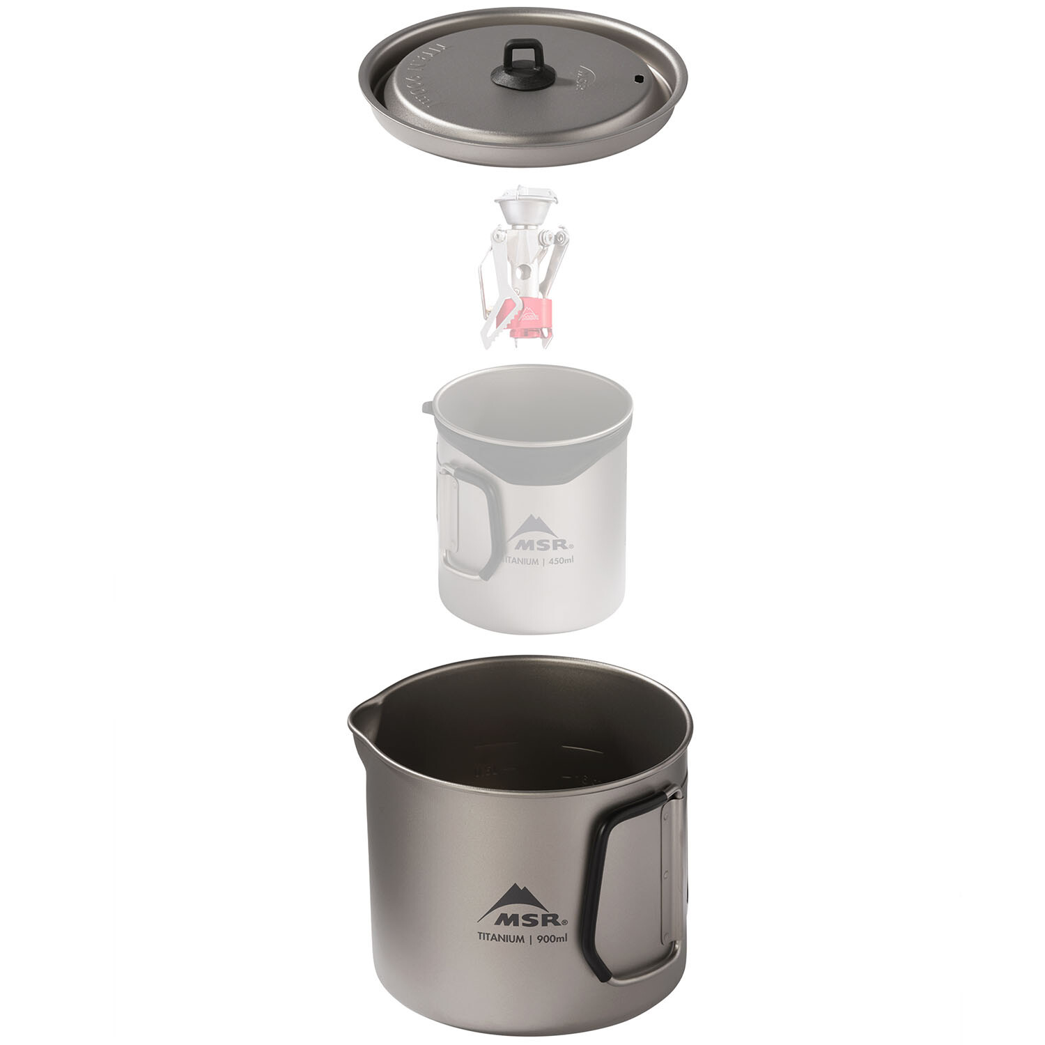 MSR Titan Kettle 900 Ml