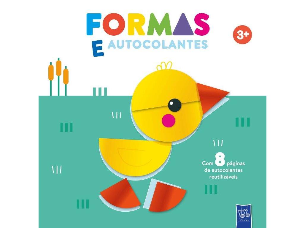 LIVRO FORMAS E AUTOCOLANTES PATO 3