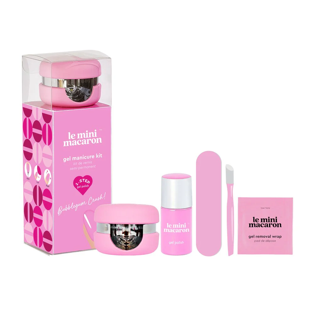 Le Mini Macaron  Gel Manicure Kit - Bubblegum Crush