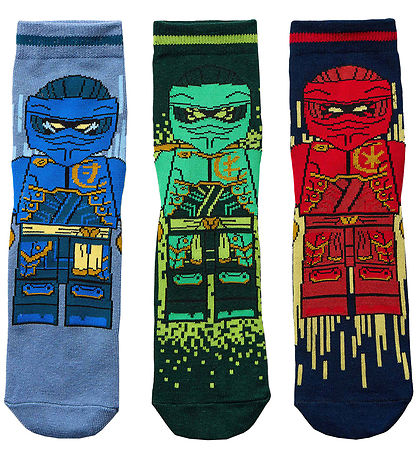 LEGO® Ninjago Socken - LWAgan - 3er-Pack - Dark Navy