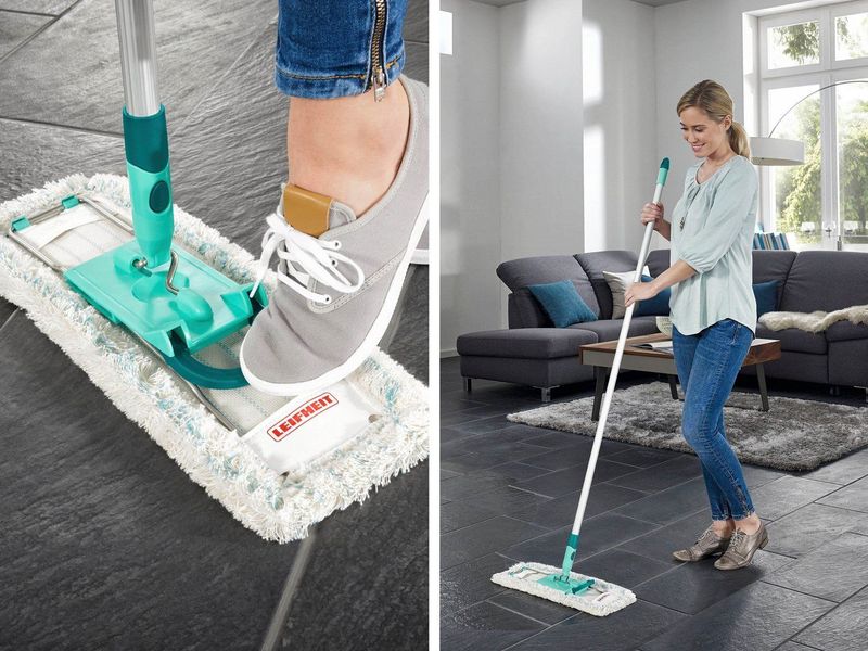 Leifheit - Profi Micro Duo - Dweilmop - Microvezel - 42 cm