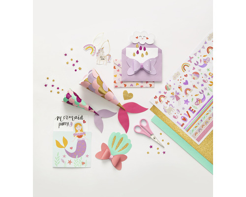 Knutselblok Glitter overal 24x34 cm
