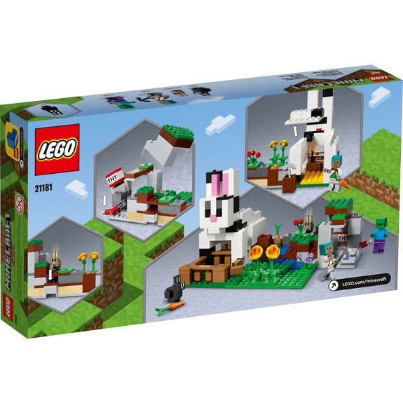 Le ranch lapin LEGO Minecraft 21181