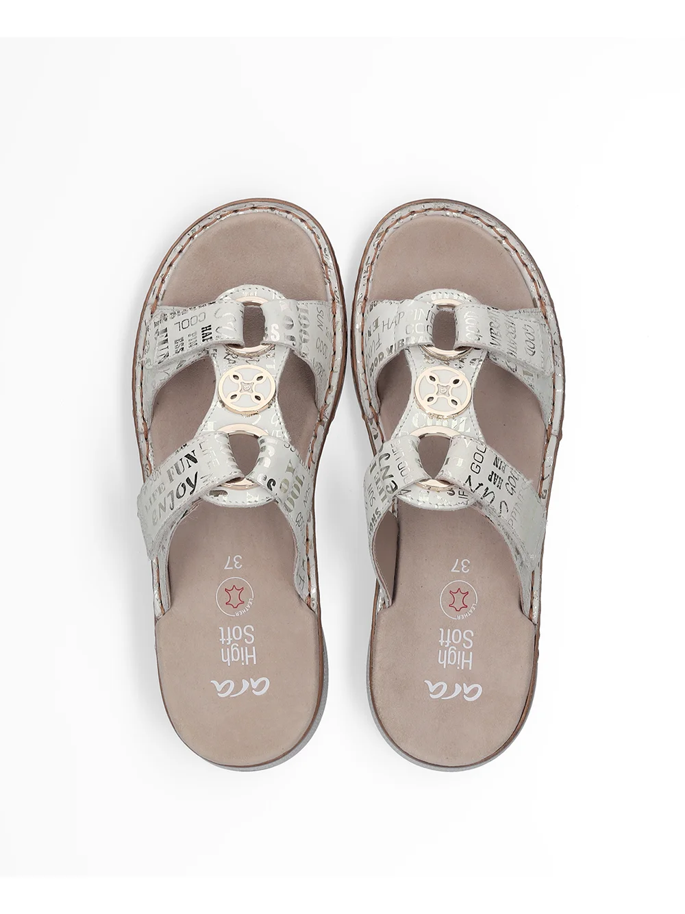 Pantolette Hawaii creme