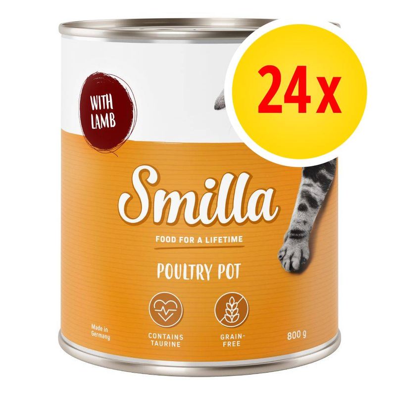 Lot Smilla volaille 24 x 800 g