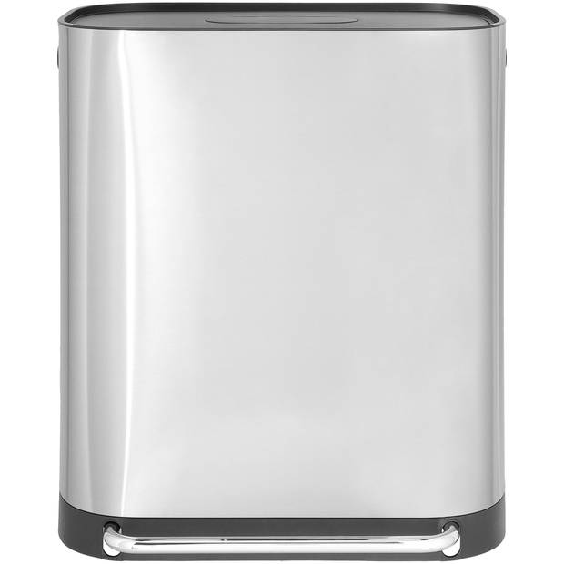 Blokker afvalscheider 2x30 liter RVS