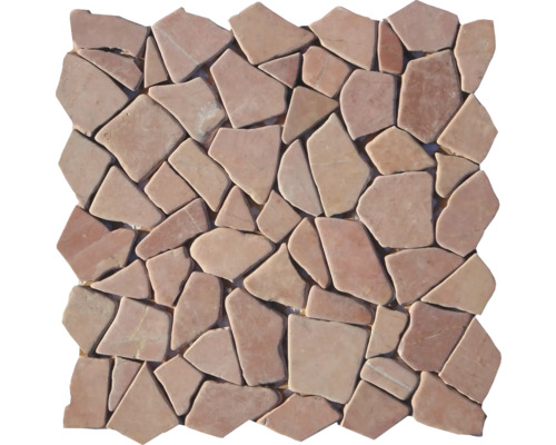 Gebroken mozaïek Rosso Verona 30,5x30,5 cm