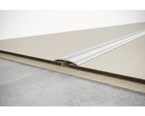 SKANDOR verstelprofiel, zilver geanodiseerd, zelfklevend, 4x28x900 mm