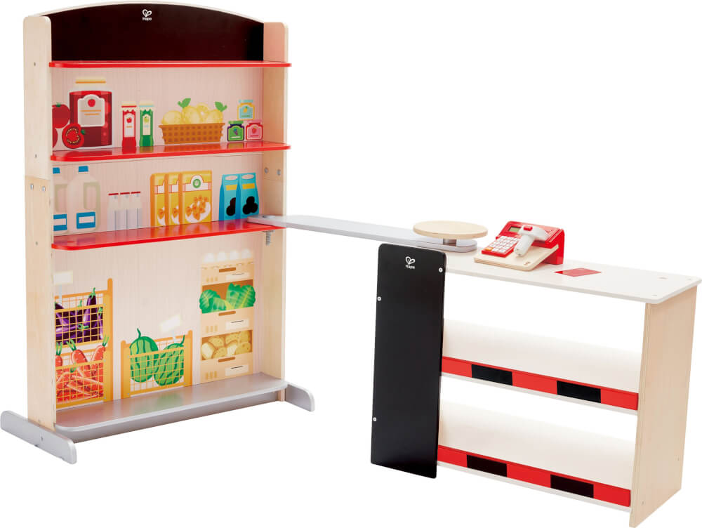 Hape Kaufladen mit Kasse & Scanner