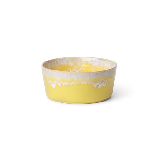 Costa Nova Gres Skål, Gul, Ø14 cm