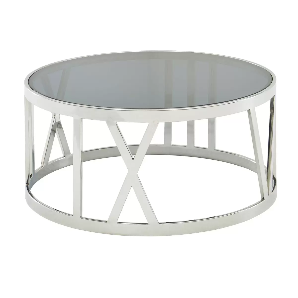 Couchtisch Onis schwarz,silber