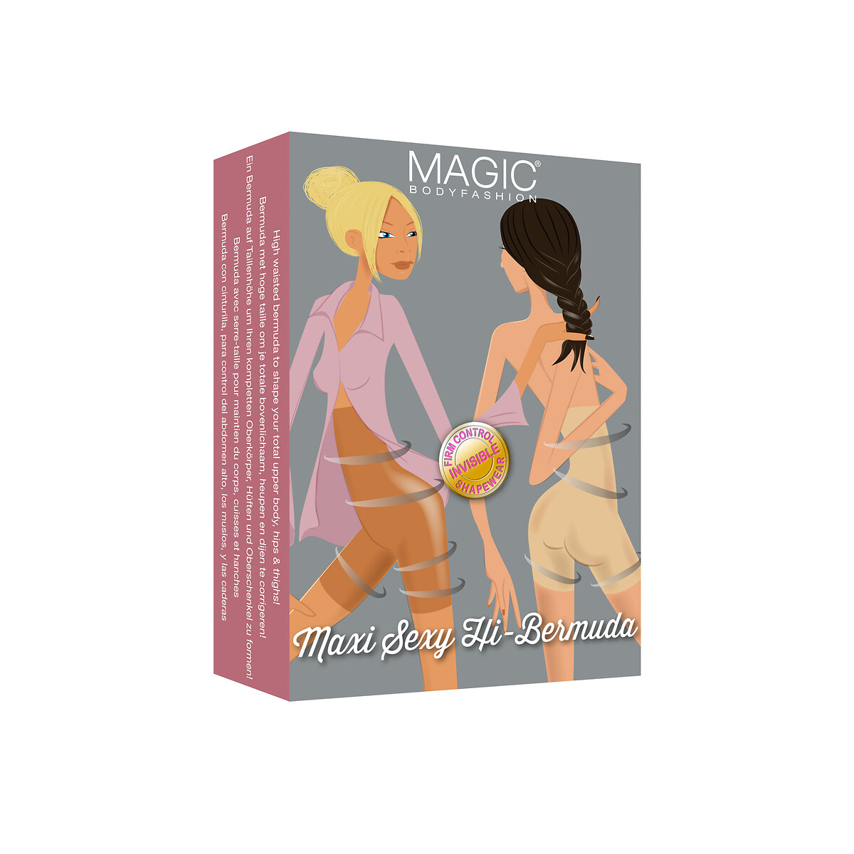 MODA CORPORAL MÁGICA<br>Calcinha Maxi Sexy Hi