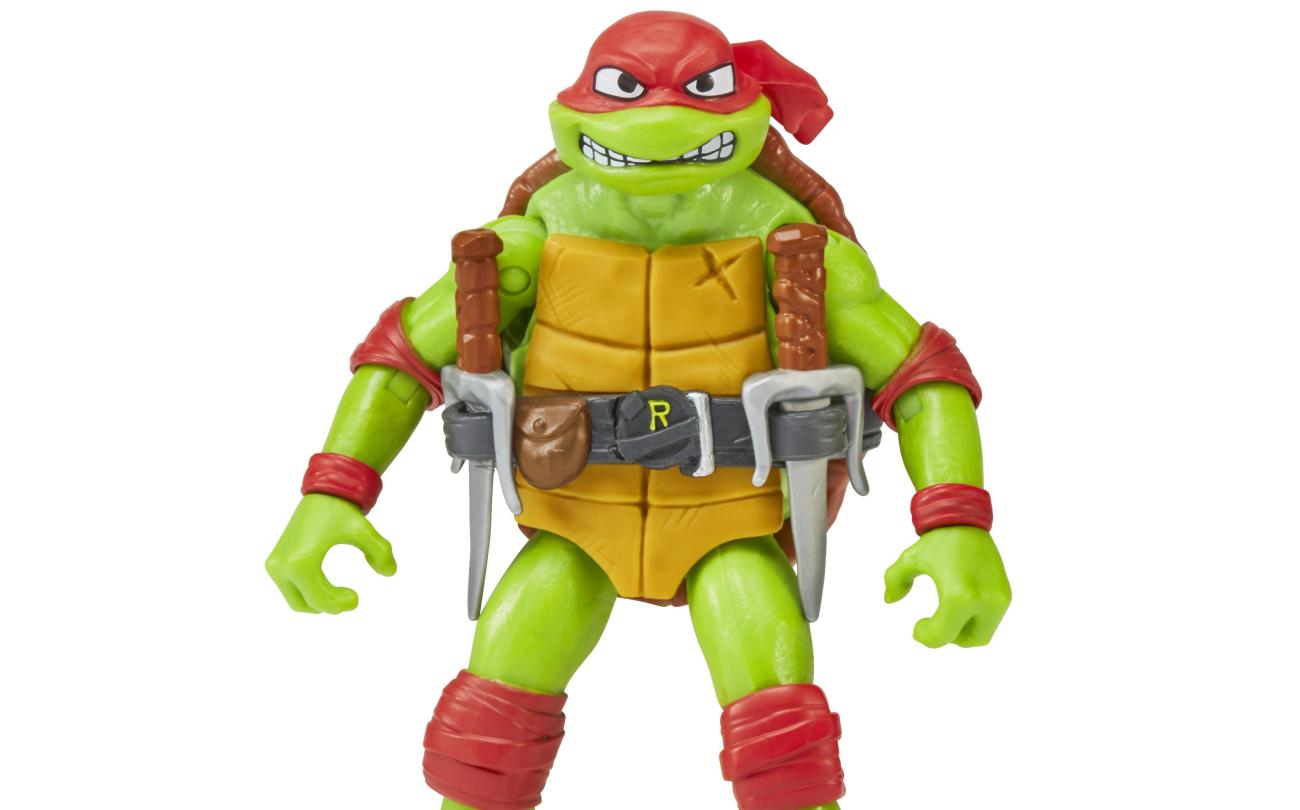 Ninja Turles movie figuur met wapenrekje