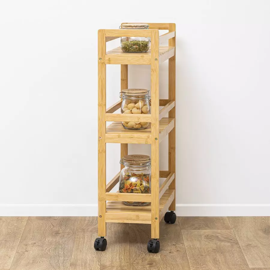 Desserte 3 niveaux (22 x H80 cm) Linha Naturelle